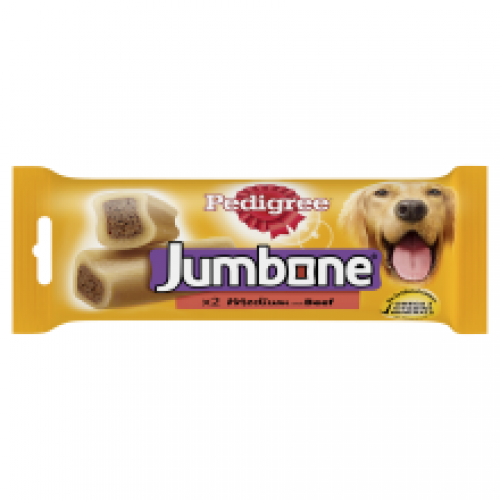 Pedigree Jumbone Medium Dog Treats with Beef 2 Chews Pedigree Jumbone Medium Dog Treats with Beef 2 Chews