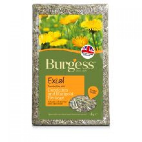 Burgess Excel Dandelion & Marigold Herbage