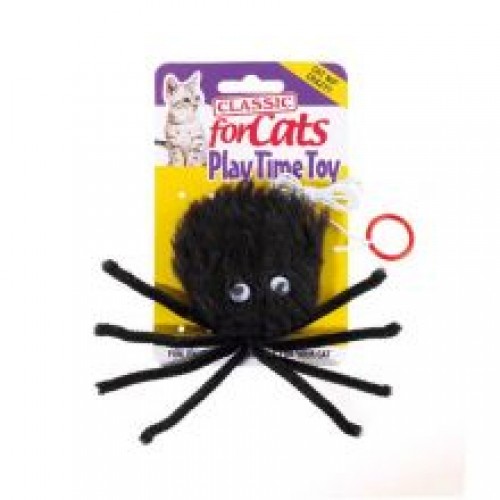 Classic Black Furry Spider