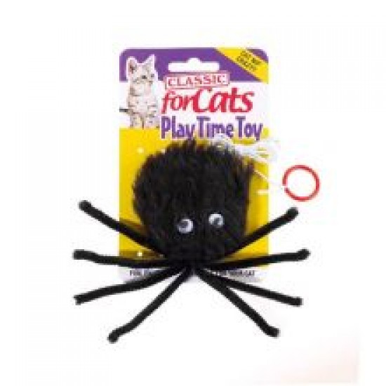 Classic Black Furry Spider