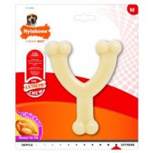 Nylabone Extreme Chew Wishbone Chicken - M Nylabone Extreme Chew Wishbone Chicken - M