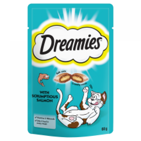 Dreamies Cat Treats with Salmon