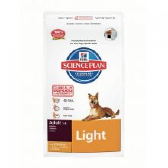 Hills Science Plan Canine Adult Light with Chicken