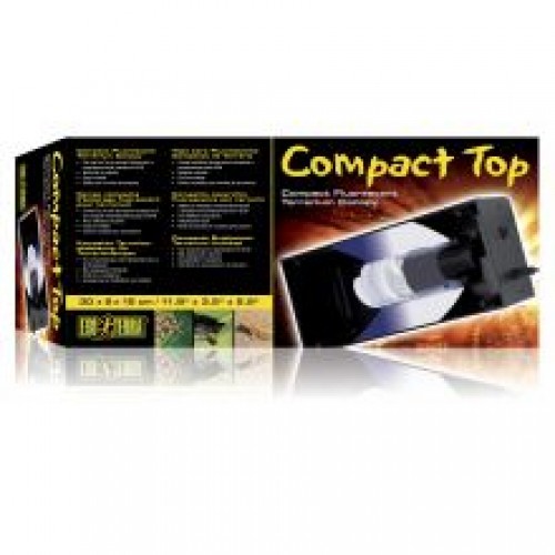 Exo Terra 30cm Compact Fluorescent Terrarium Canopy Exo Terra 30cm Compact Fluorescent Terrarium Canopy