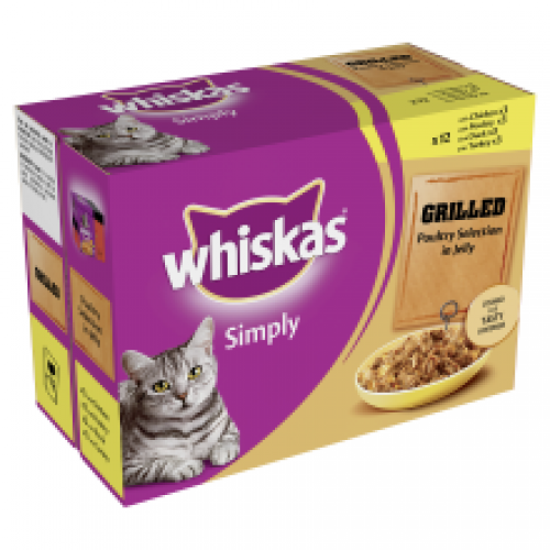 Whiskas Simply Grilled Poultry 12 pack Whiskas Simply Grilled Poultry 12 pack