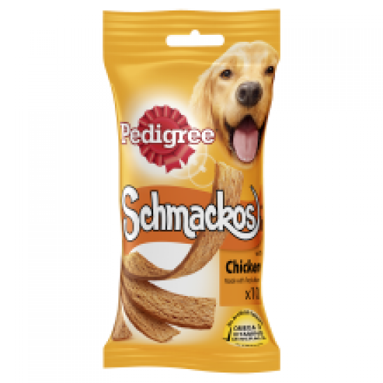Pedigree Schmackos Dog Treats with Chicken 10 Stick