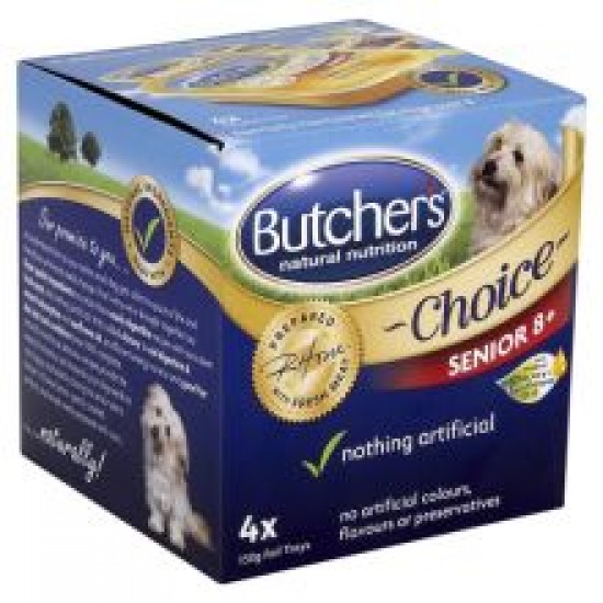 Butchers Choice Senior 4 Pack