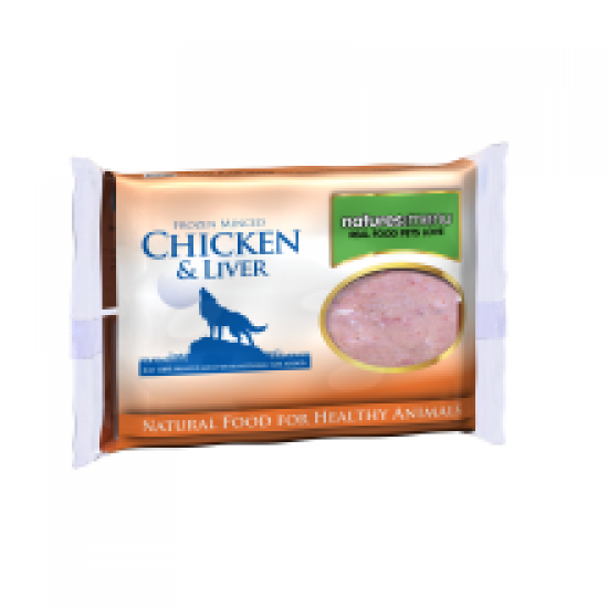 Natures Menu Chicken & Liver 400g Mince