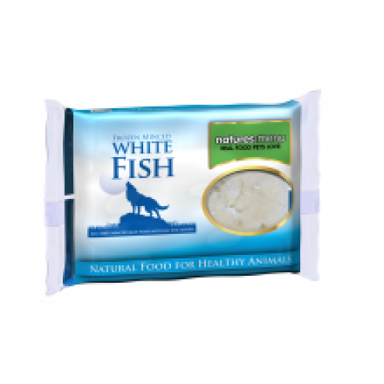 Natures Menu Just White Fish 400g Mince