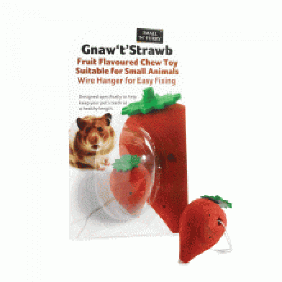 Small 'N' Furry Gnaw 'T' Strawberry