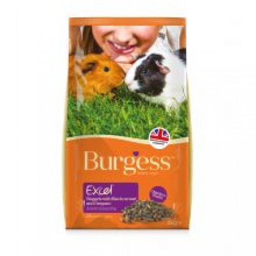 Burgess Excel Adult Guinea Pig Nuggets with Blackcurrant & Oregano Burgess Excel Adult Guinea Pig Nuggets with Blackcurrant & Oregano