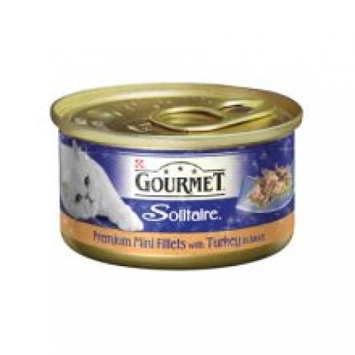 Gourmet Solitaire Premium Fillets with Turkey