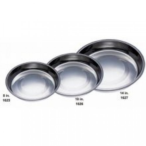 Fed 'N' Watered Stainless Steel Puppy Flat Pans Fed 'N' Watered Stainless Steel Puppy Flat Pans