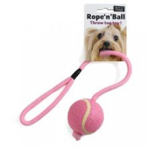 Ruff 'N' Tumble Rope 'N' Ball Throw Tug Toy Ruff 'N' Tumble Rope 'N' Ball Throw Tug Toy