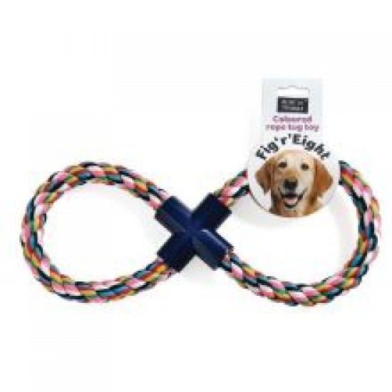 Ruff 'N' Tumble Fig 'R' Eight Rope Dog Toy