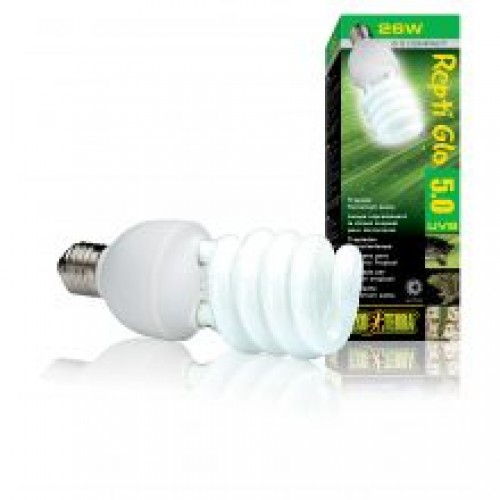 Exo Terra Reptile Glo 5.0 Compact Fluorescent Bulb Exo Terra Reptile Glo 5.0 Compact Fluorescent Bulb