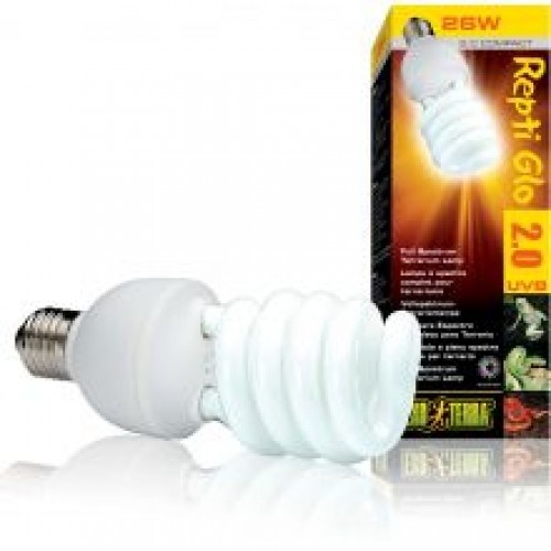 Exo Terra Reptile Glo 2.0 Compact Fluorescent Bulb Exo Terra Reptile Glo 2.0 Compact Fluorescent Bulb
