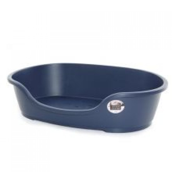 Do Not Disturb Plastic Dog Bed No7 Blue