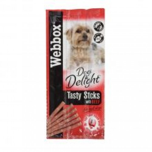 Webbox Dogs Delight Beef Sticks Webbox Dogs Delight Beef Sticks
