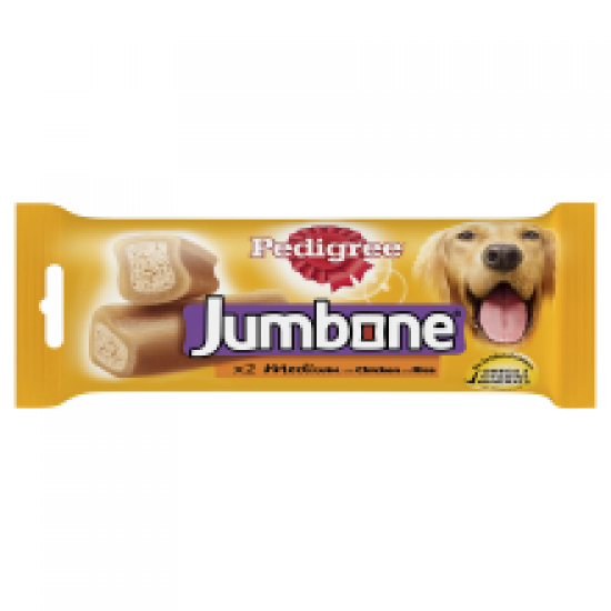 Pedigree Jumbone Medium Dog Treats with Chicken and Rice 2 Chews