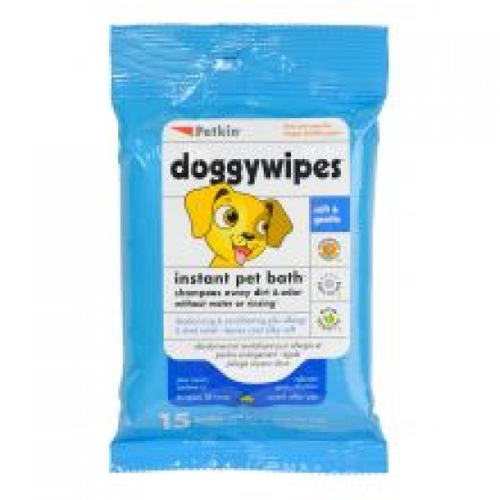 Petkin Dog Wipes Xl