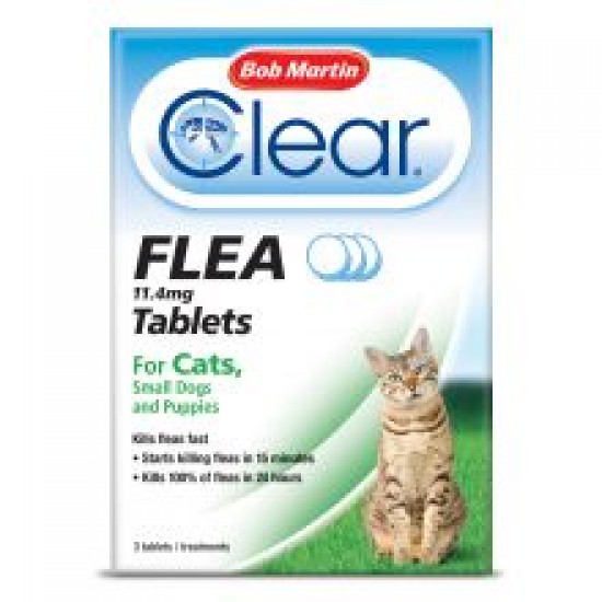 Bob Martin Flea Tablets Cat & Small Dog