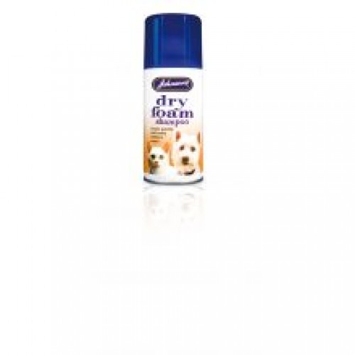 Johnsons Dry Foam Shampoo Aerosol