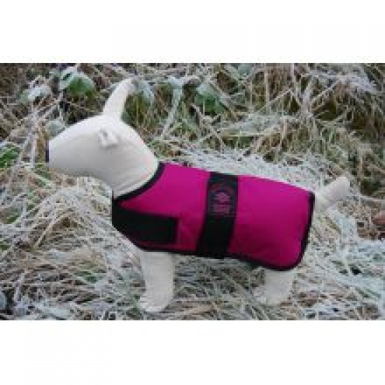 Animate Dog Coat Waterproof Raspberry