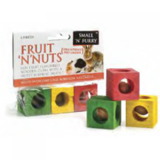 Small 'N' Furry Fruit 'N' Nut Chew