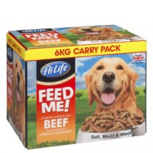 HiLife FEED ME! with Beef flavoured with Cheese & Veg HiLife FEED ME! with Beef flavoured with Cheese & Veg