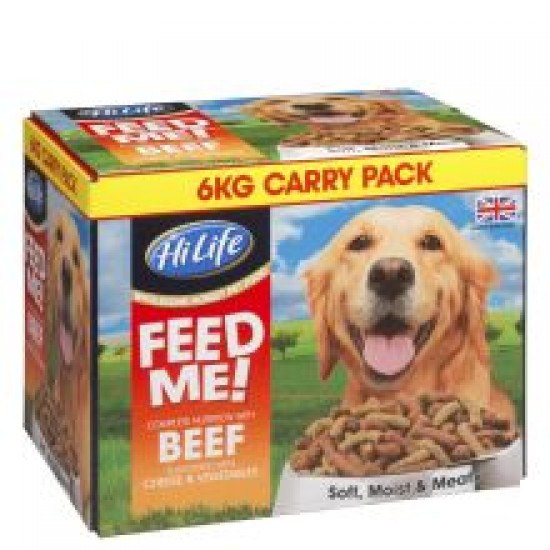 HiLife FEED ME! with Beef flavoured with Cheese & Veg