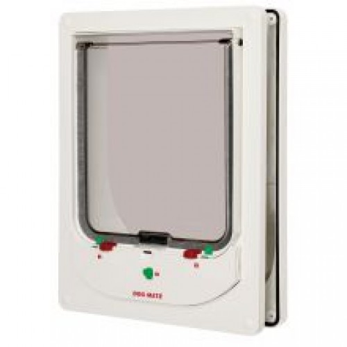 Pet Mate Elecromagnetic Dog Door White