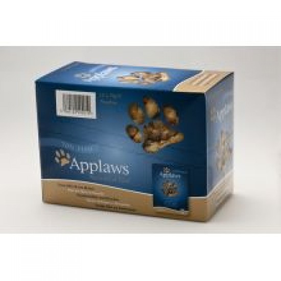 Applaws Cat Pouch Tuna & Seabream 12 Pack