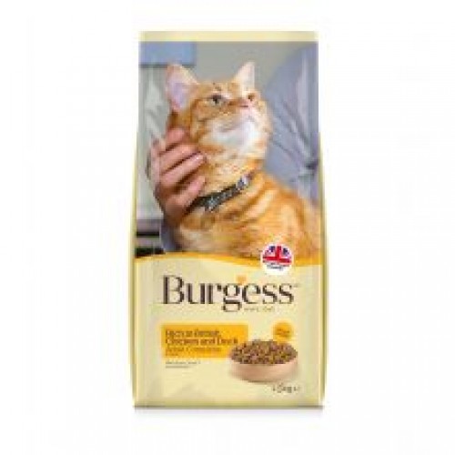 Burgess Adult Cat Chicken & Duck Burgess Adult Cat Chicken & Duck