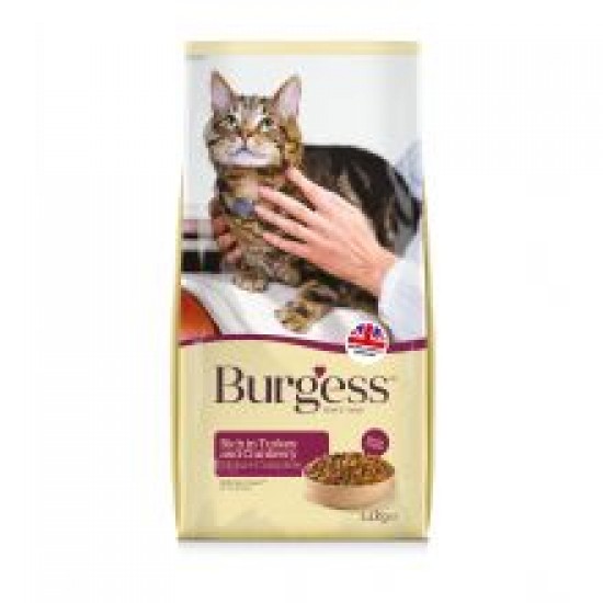 Burgess Mature Cat Turkey & Cranberry