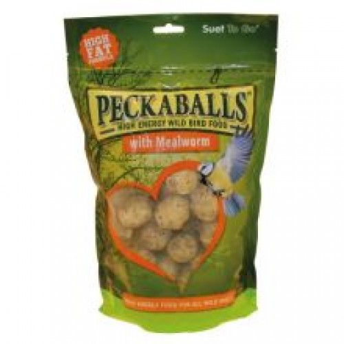 Suet To Go Mealworm Peckaballs Suet To Go Mealworm Peckaballs