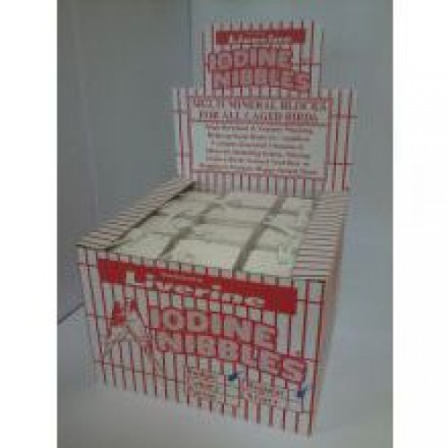 Liverine Budgie Iodine Nibbles Regular Size Liverine Budgie Iodine Nibbles Regular Size