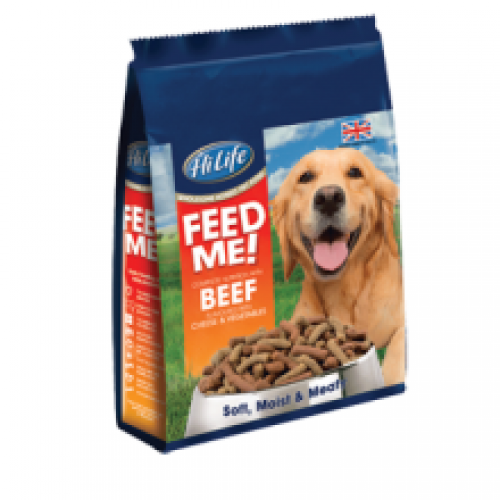 HiLife FEED ME! with Beef flavoured with Cheese & Veg HiLife FEED ME! with Beef flavoured with Cheese & Veg