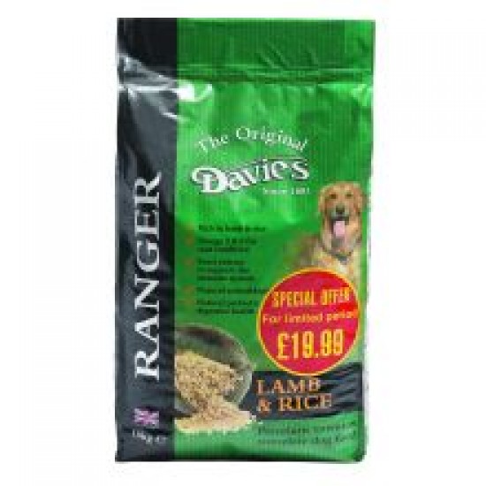 Ranger Lamb & Rice £19.99