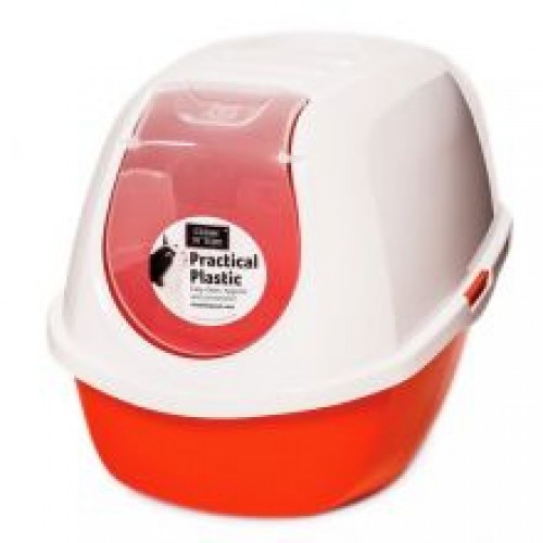 Smart Cat Hooded Loo - Orange Smart Cat Hooded Loo - Orange