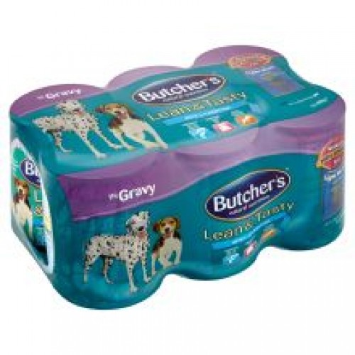 Butchers Lean & Tasty Chunks In Jelly 6 Pack Butchers Lean & Tasty Chunks In Jelly 6 Pack