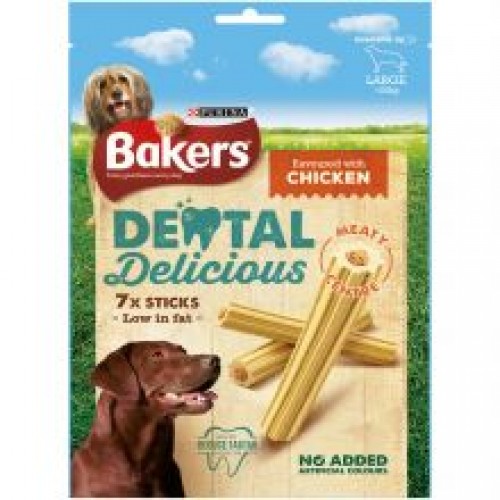 Bakers Dental Delicious Large Chicken Bakers Dental Delicious Large Chicken