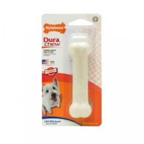 Nylabone Dura Chew Bone Small - Chicken Flavour Nylabone Dura Chew Bone Small - Chicken Flavour