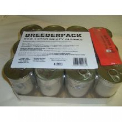 Breederpack 4 Star Dog Chunks Dents Breederpack 4 Star Dog Chunks Dents