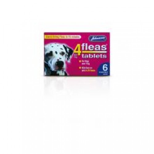 Johnsons 4fleas Large Dog Tabs Johnsons 4fleas Large Dog Tabs