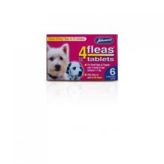 Johnsons 4fleas Small Dog Tabs