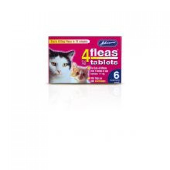 Johnsons 4fleas Kitten/Cat Tabs