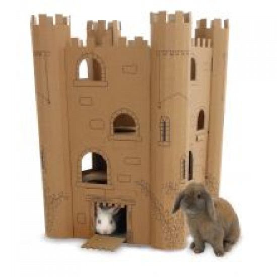 SmartKitz Cardboard Pet Castle