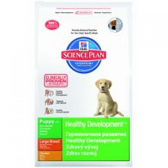 Hills Science Plan Canine Puppy Healthy Development Large Breed with Chicken