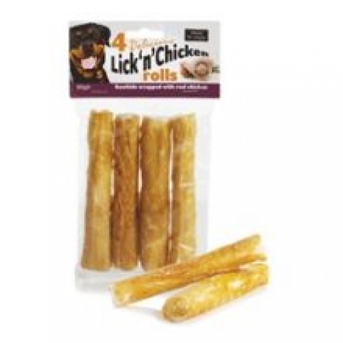 Treat 'N' Chew Lick 'N' Chicken Rolls 5 Treat 'N' Chew Lick 'N' Chicken Rolls 5